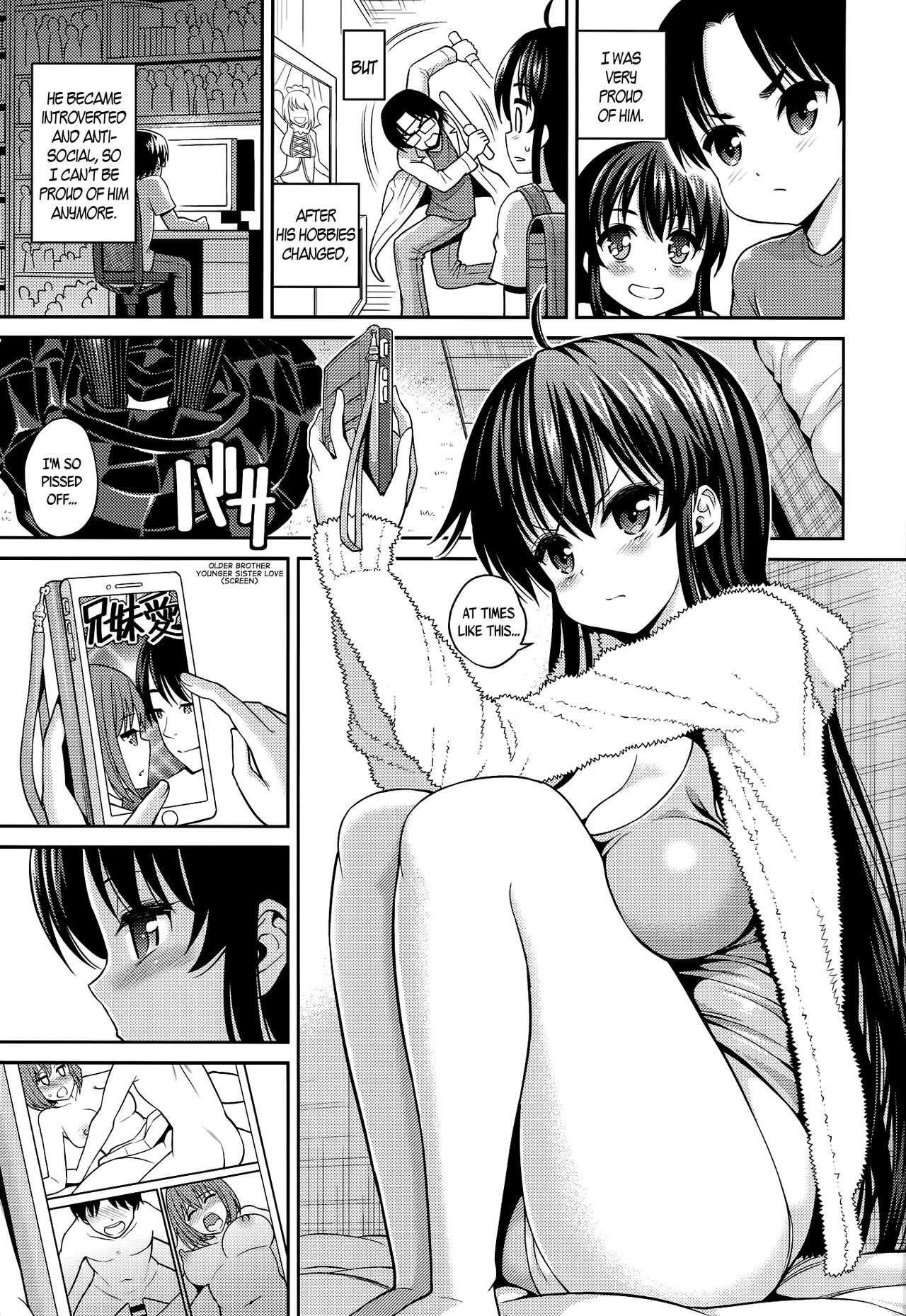 Neteiru Imouto ~Ijiru Ani~ | Sleeping Sister page 8 full
