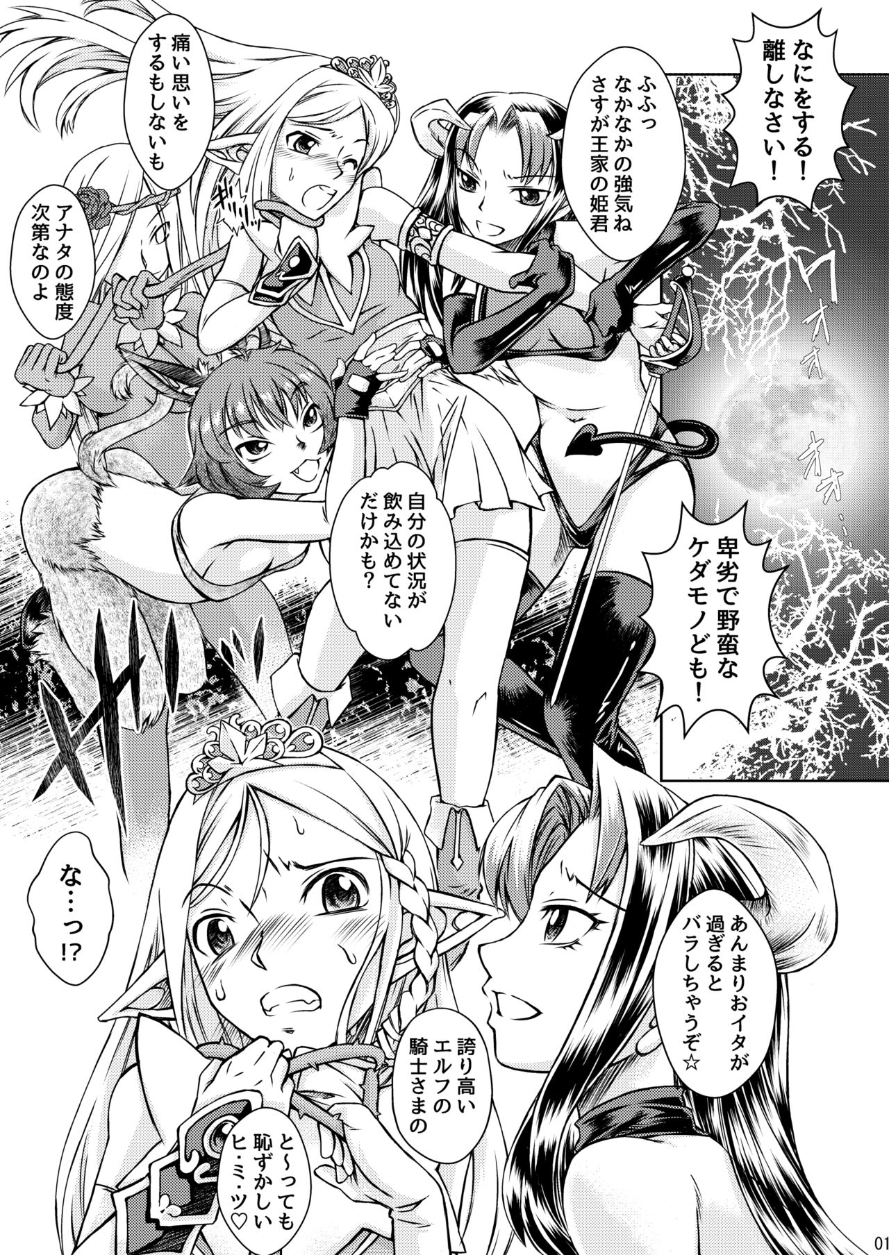 Elf no Himekishi ga Sotsugyou dekite Iru Hazu ga Nai page 2 full