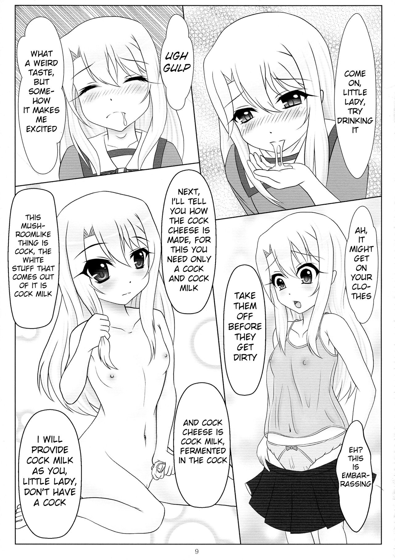 Jouzu ni Dekimashita! | Well Done! page 9 full