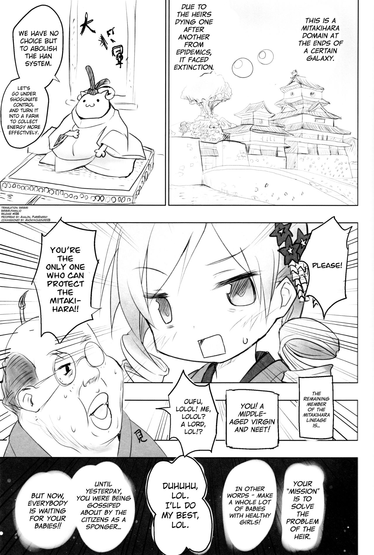 Tono-sama ni Natta no de Mitakihara no Tame ni Kozukuri o Ganbaru Hon page 2 full