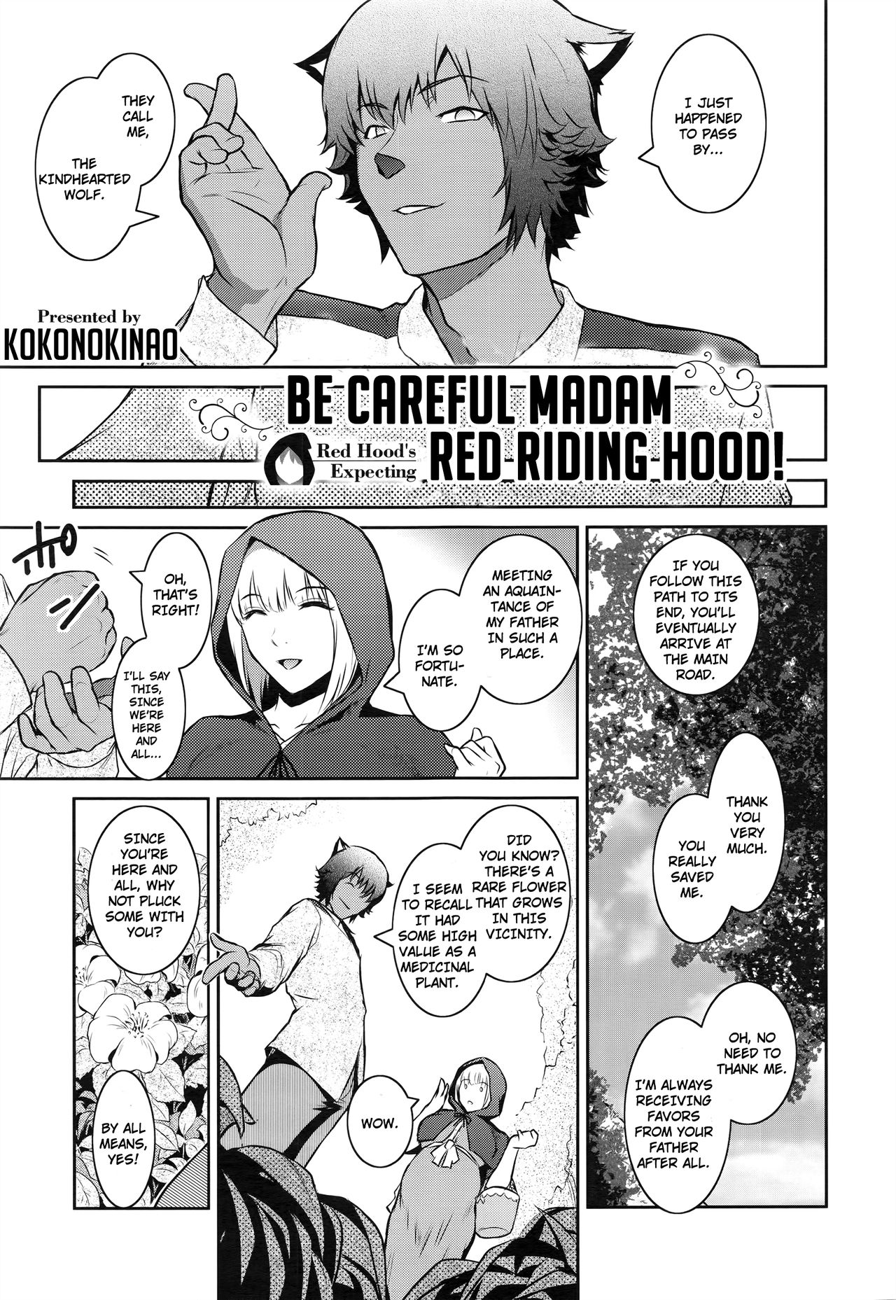 Akazukin-san, kiwotsukete | Be careful Madam Red Riding Hood page 3 full
