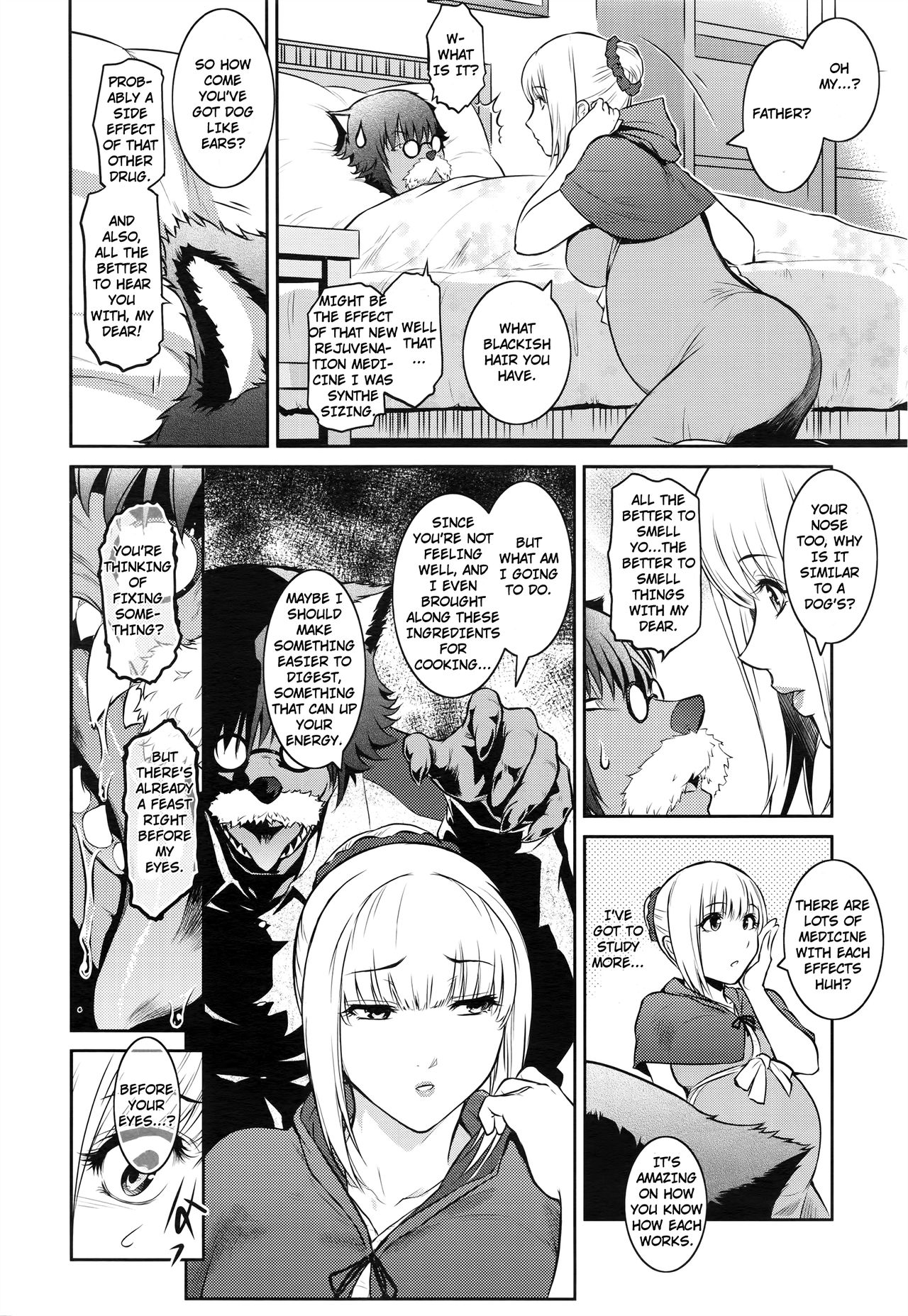 Akazukin-san, kiwotsukete | Be careful Madam Red Riding Hood page 6 full