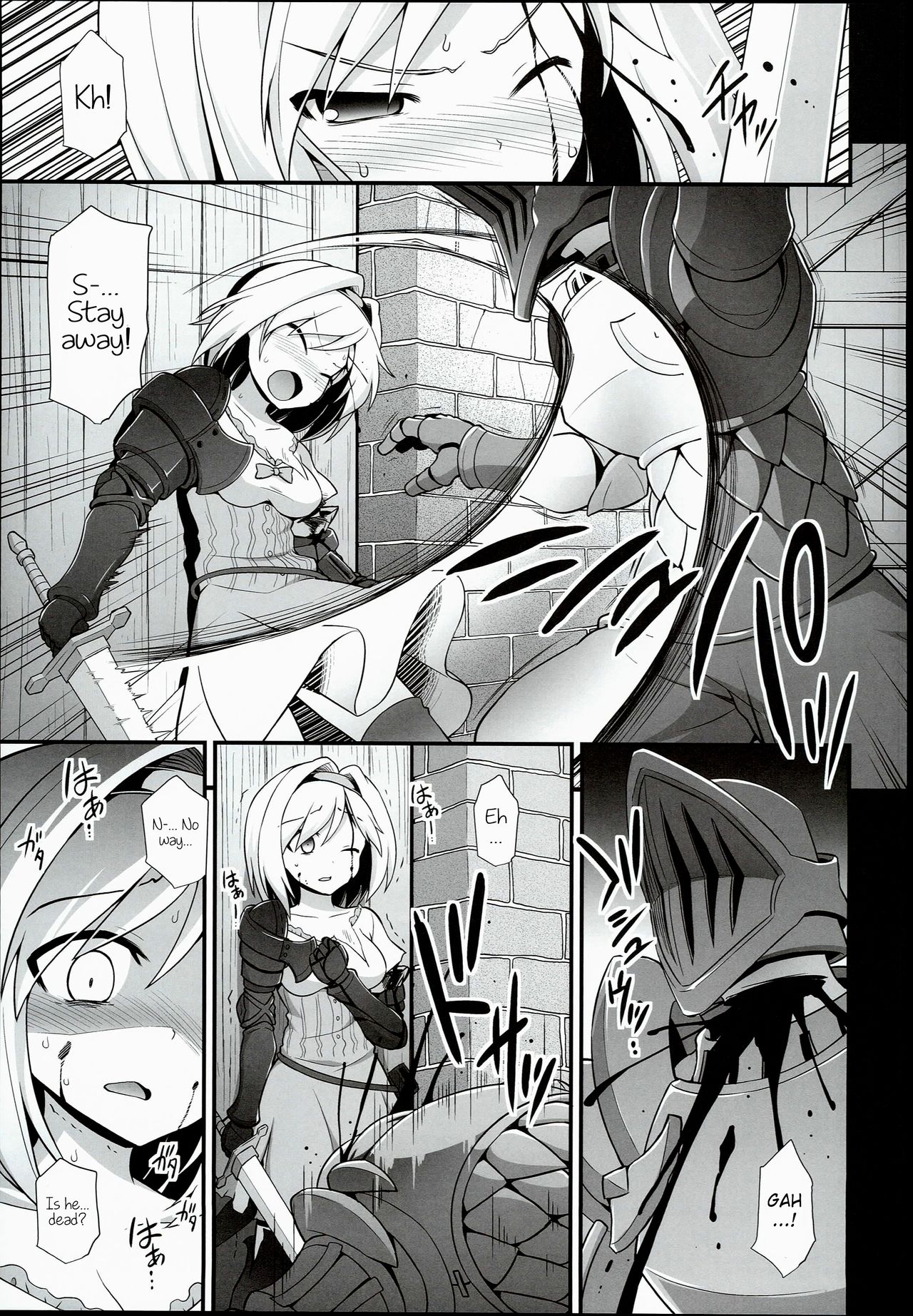 Djeeta Ryoujoku Kyousei Fushoukan | Wounded Djeeta's Degrading Rape Coercion page 5 full