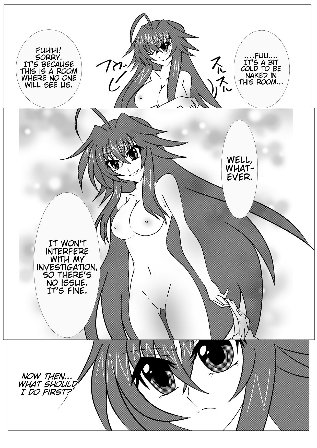 Saimin Shihai  ~Rias no H na Torishirabe~ | Hypnosis Control ~Rias's Ecchi Investigation~ page 4 full