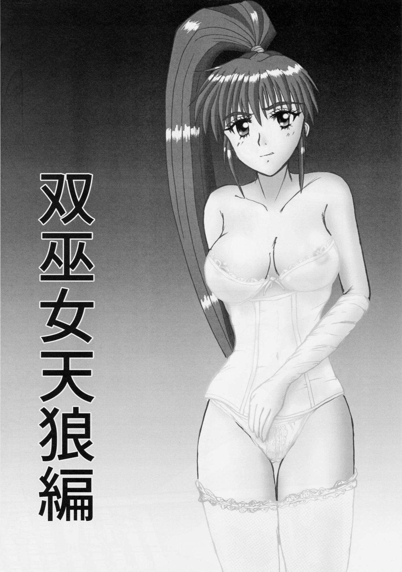 謎の赤猫団＋謎の黒猫団 14 Twin Angel War 双巫女天狼編 page 7 full