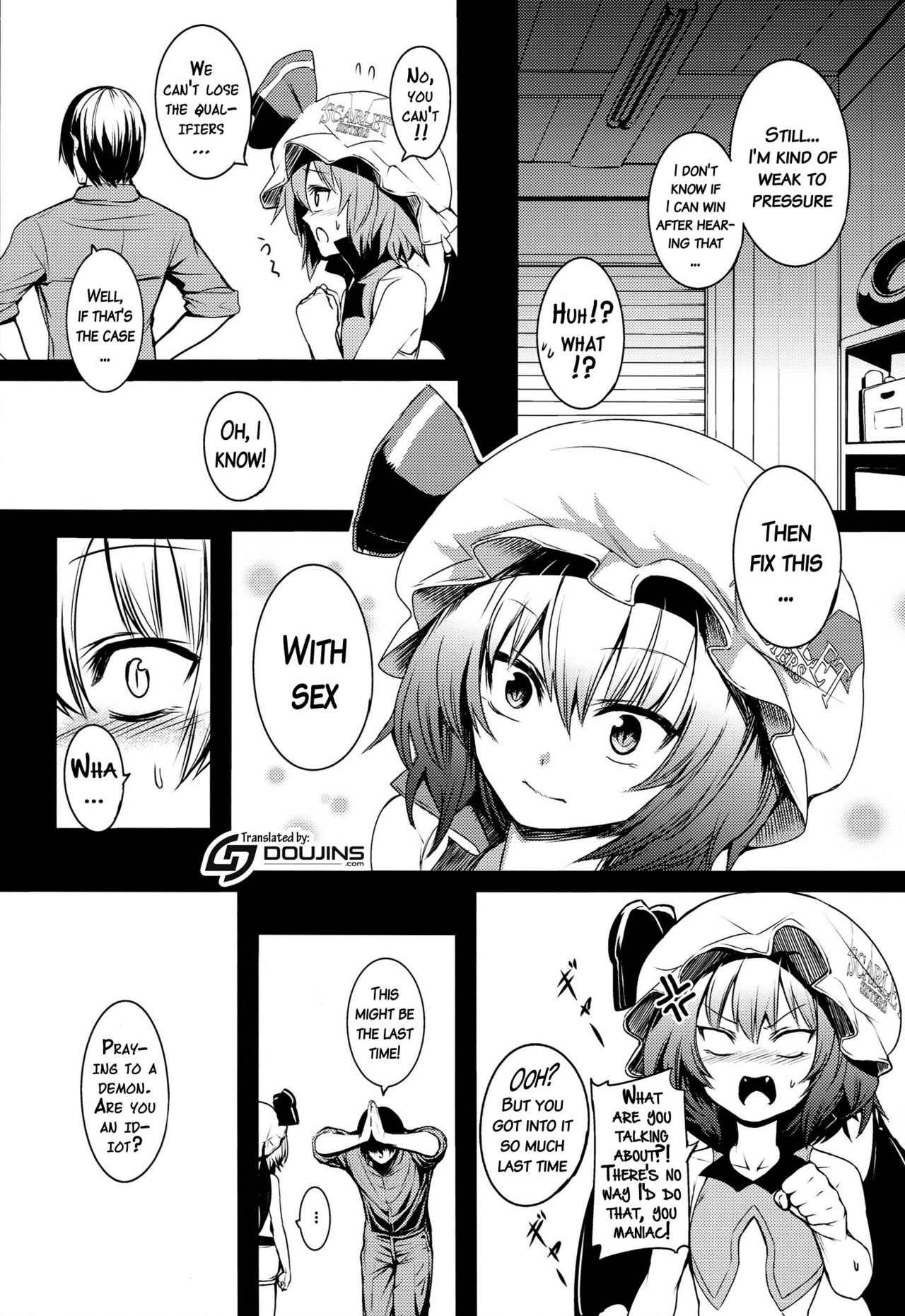 TOUHOU RACE QUEENS COLLABO CLUB -SCARLET SISTERS- page 5 full