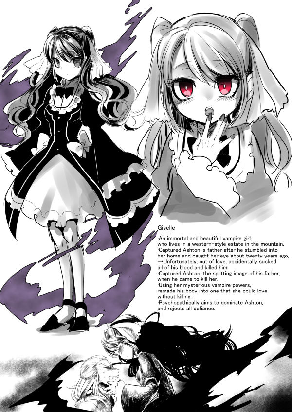 Bishoujo Vampire ni Bonyuu Drink Bar ni Sareru Hanashi | Turned into a Breast Milk Fountain by a Beautiful Vampire page 3 full