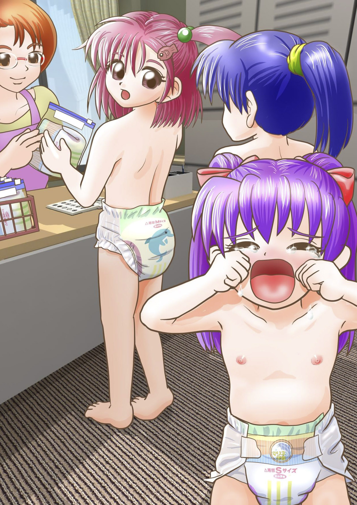 Omutsu na △ Gakkou - Sei Marine Gakuen <Zenpen> - Haru to Natsu no Kiroku page 10 full