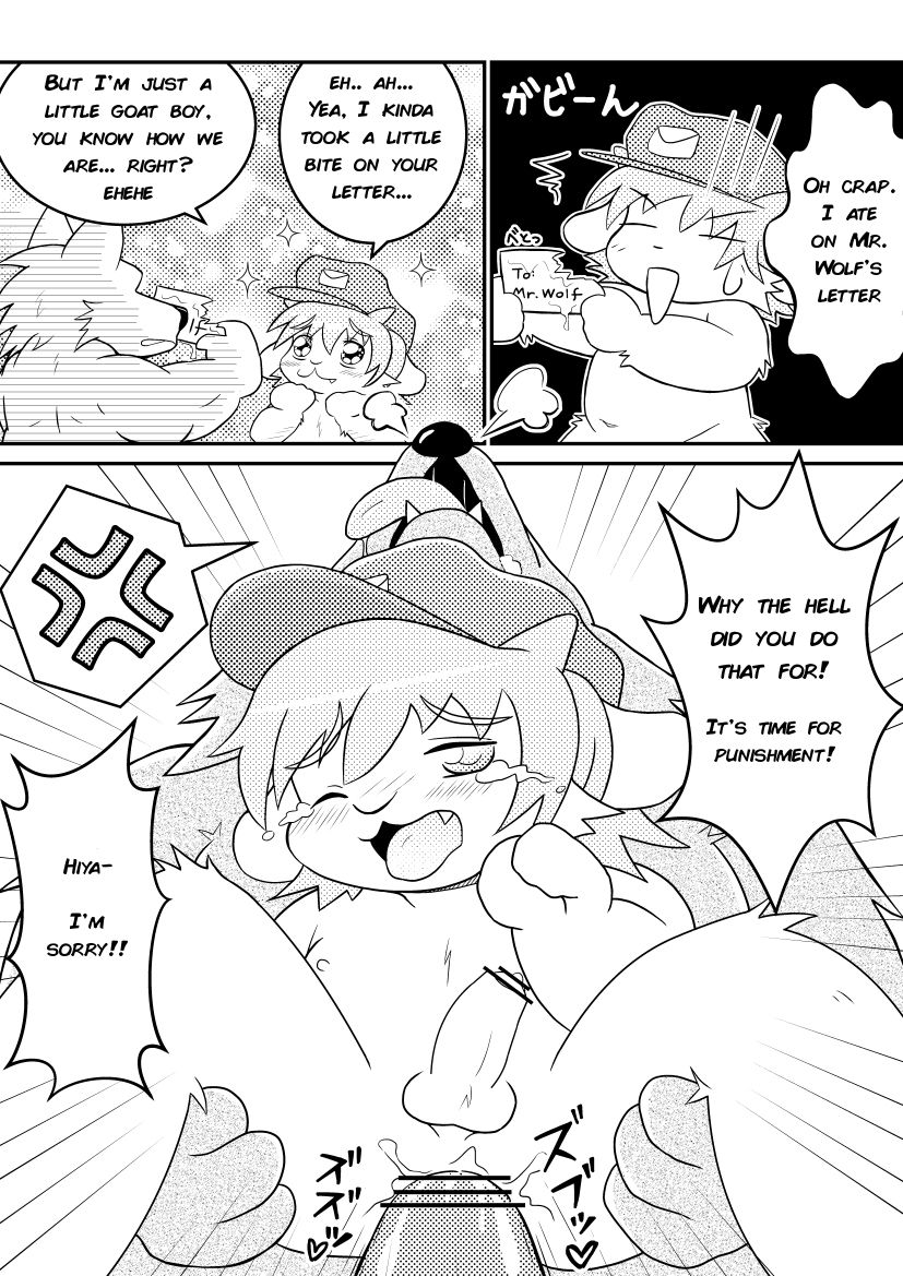 Yagi-san Yuubin. | Goat Mail page 2 full