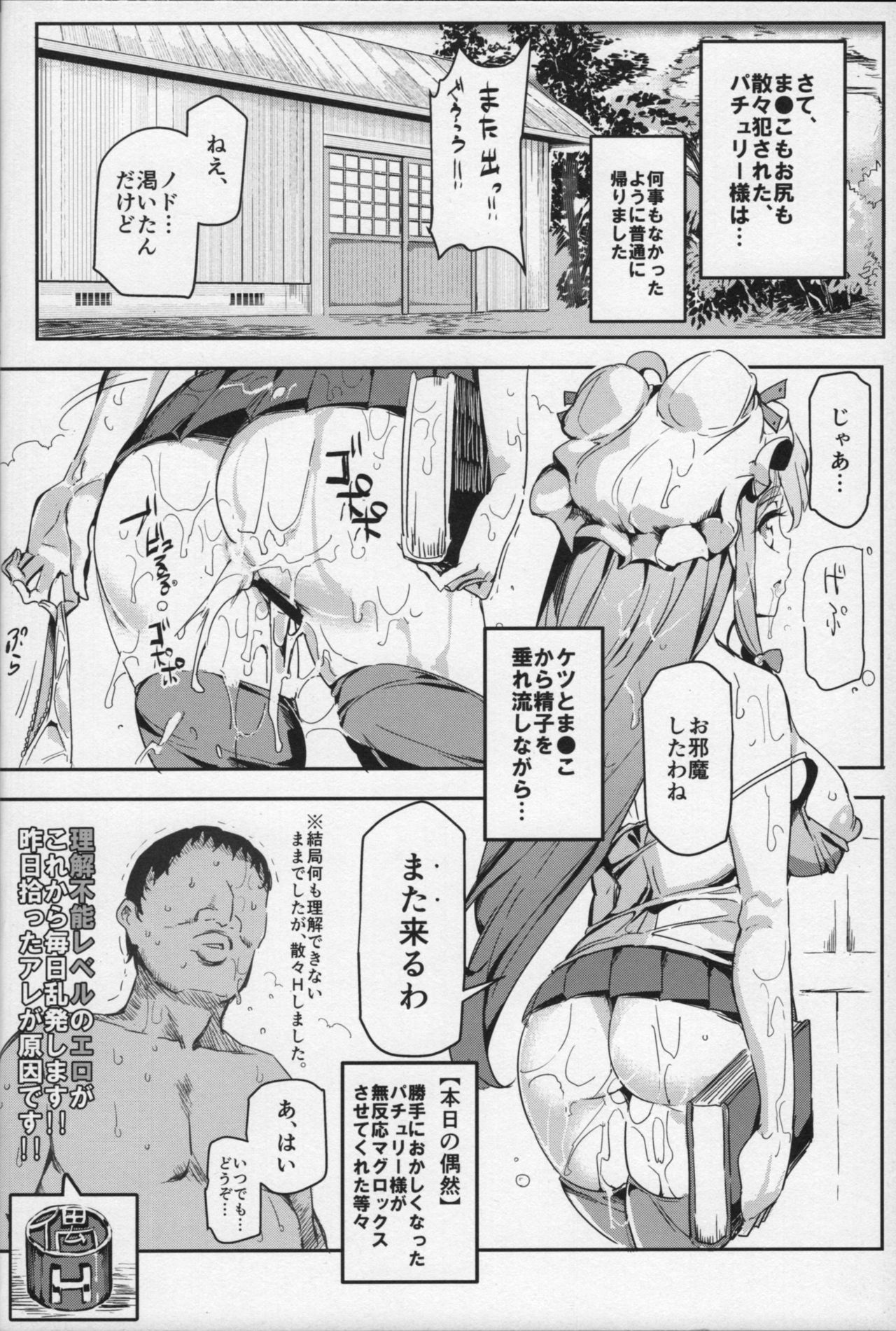 Totsuzen Gekiiki Patchouli-sama page 9 full