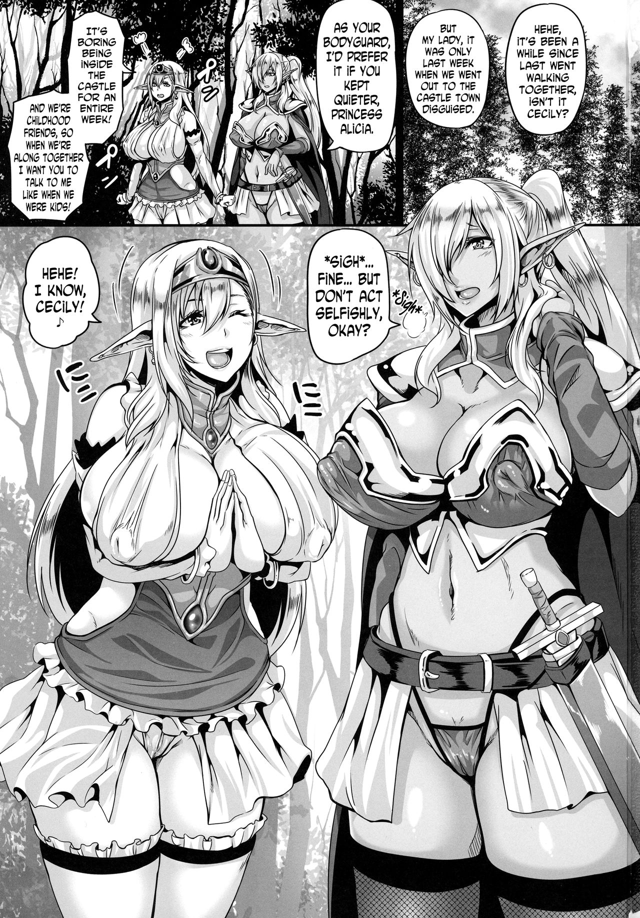 Reishuu no Dark Elf page 3 full