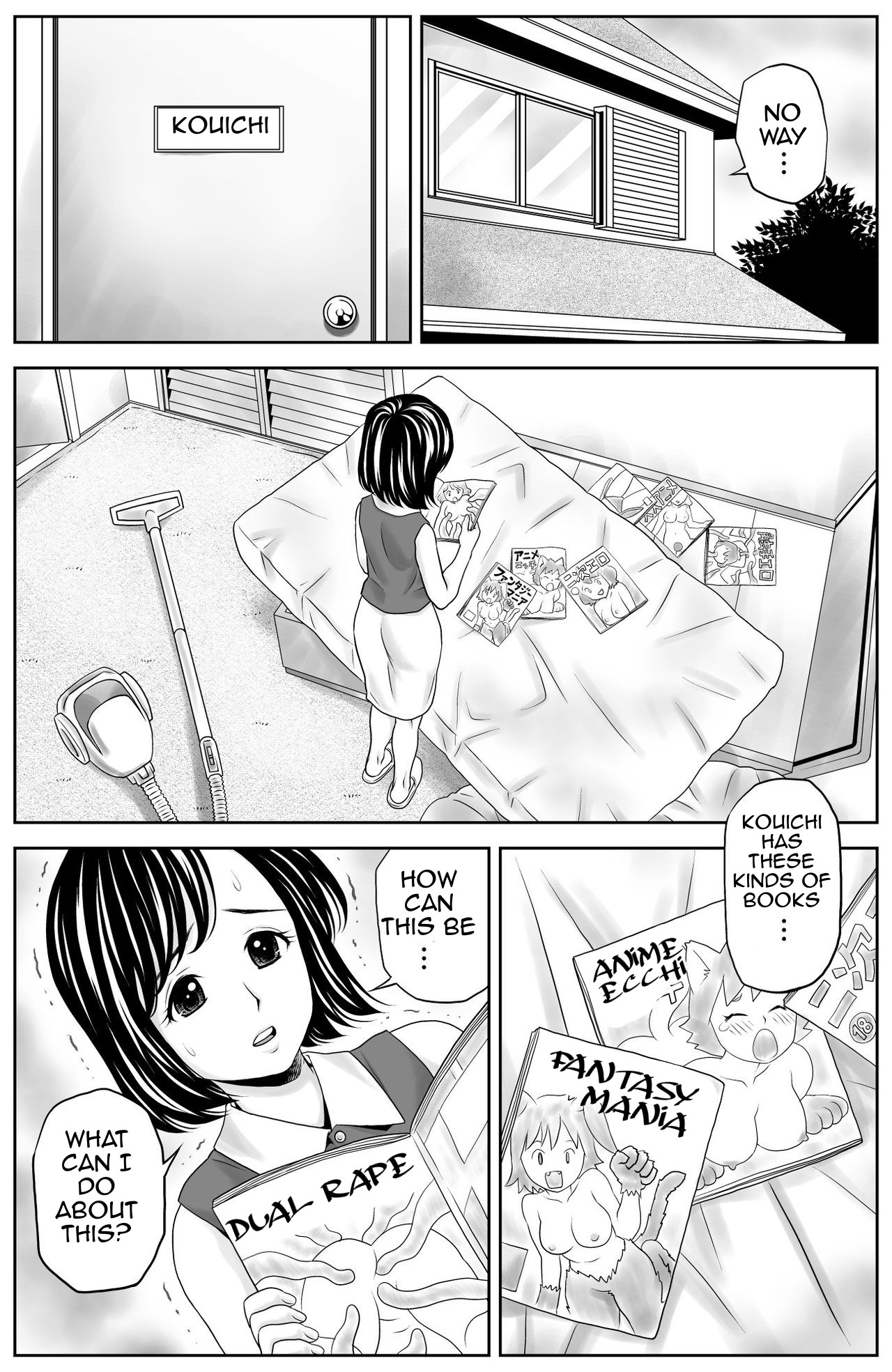 Kaa-san no Seikyouiku | Mother's Sex Education page 1 full