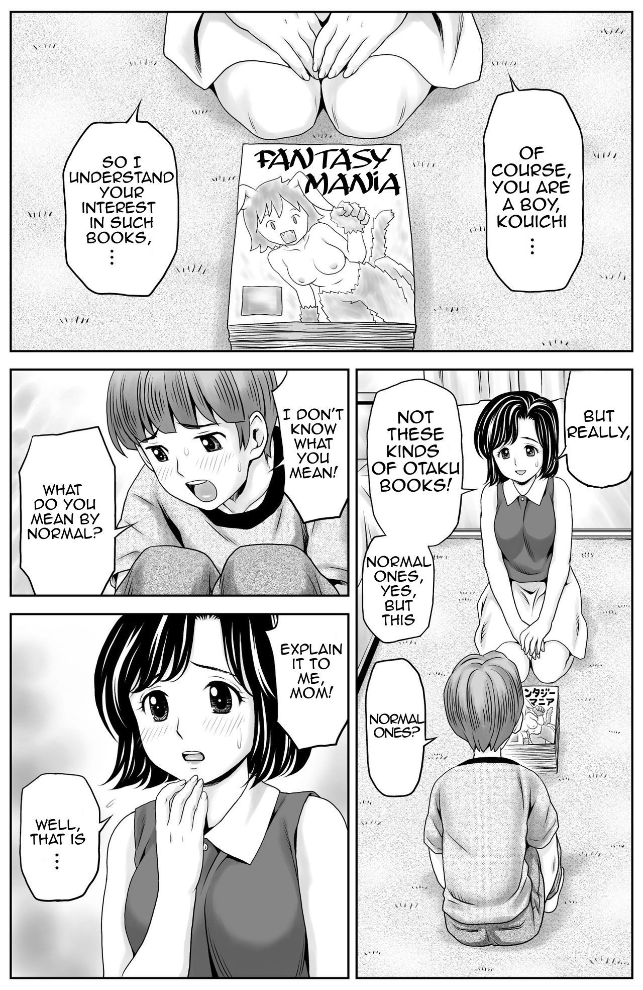 Kaa-san no Seikyouiku | Mother's Sex Education page 3 full