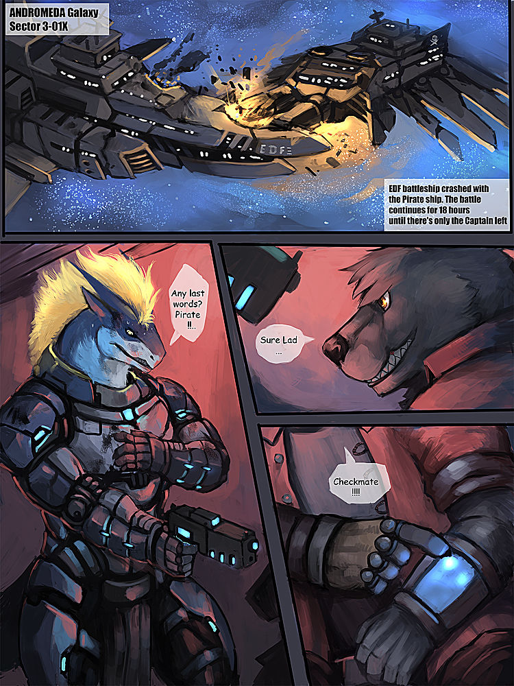 Pirate vs Commando page 1 full