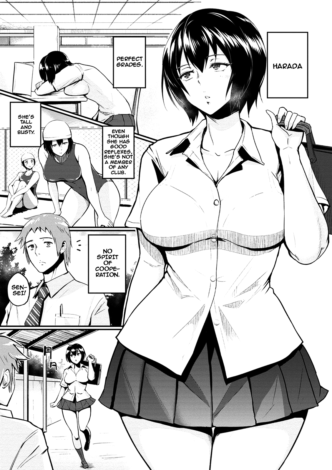 Harada-san no Kaerimichi | Harada-san's Way Home page 1 full