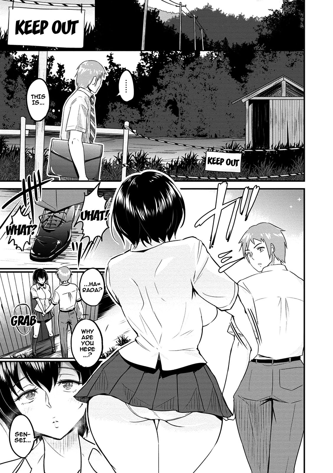 Harada-san no Kaerimichi | Harada-san's Way Home page 5 full