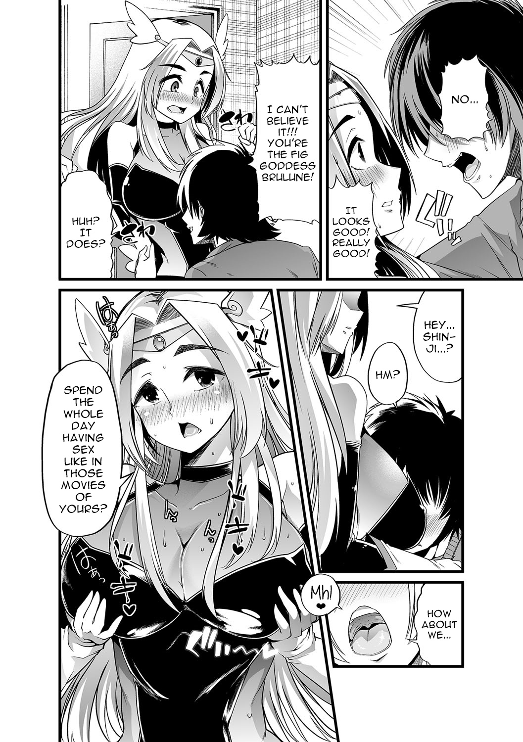 Boku no Sukatoro Megami-sama ~Ichijiku Megami Brulune~ | My Scat Goddess ~Fig Goddess Brulune~ page 8 full
