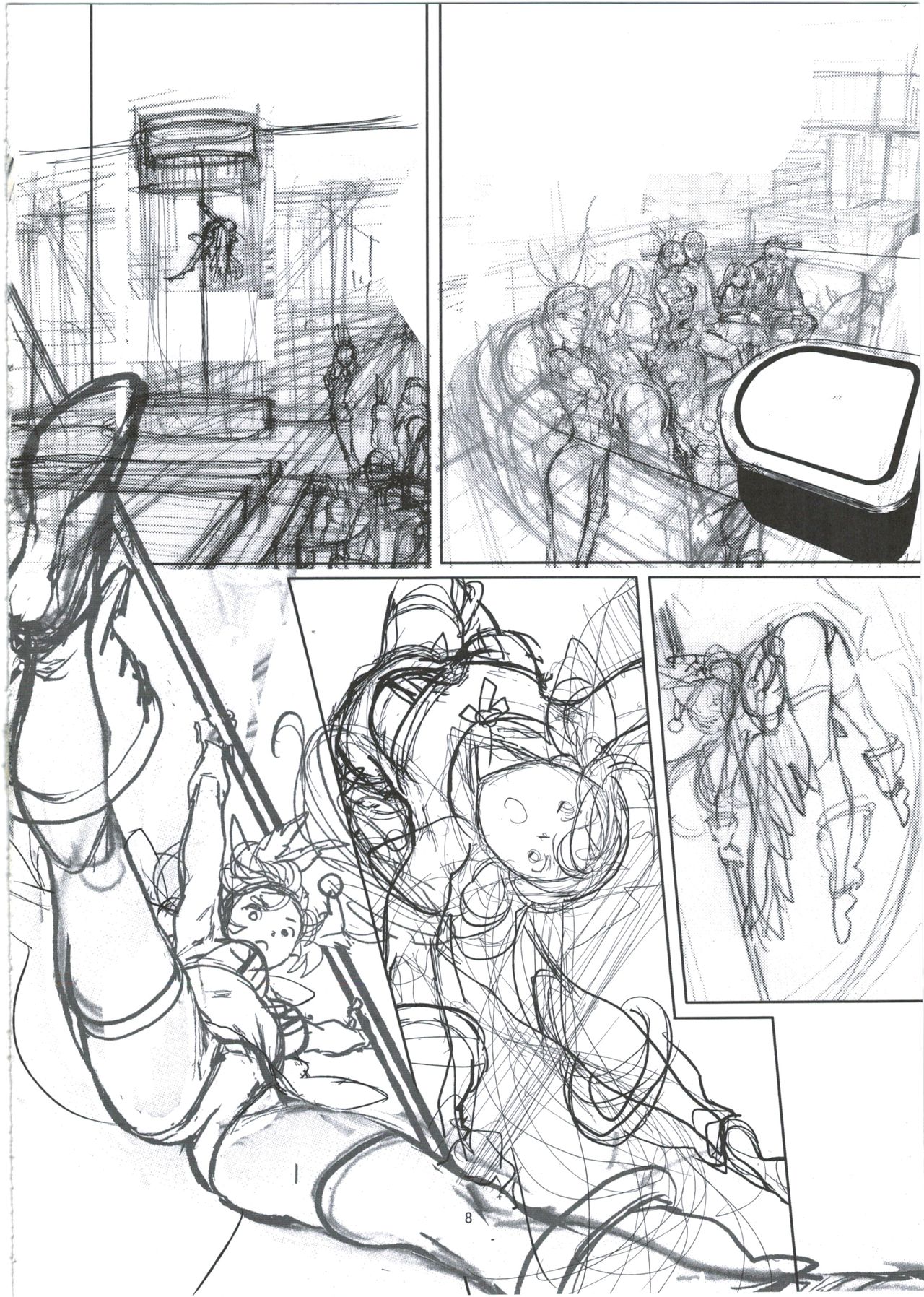 Seiya no Duelist Junbigou page 8 full