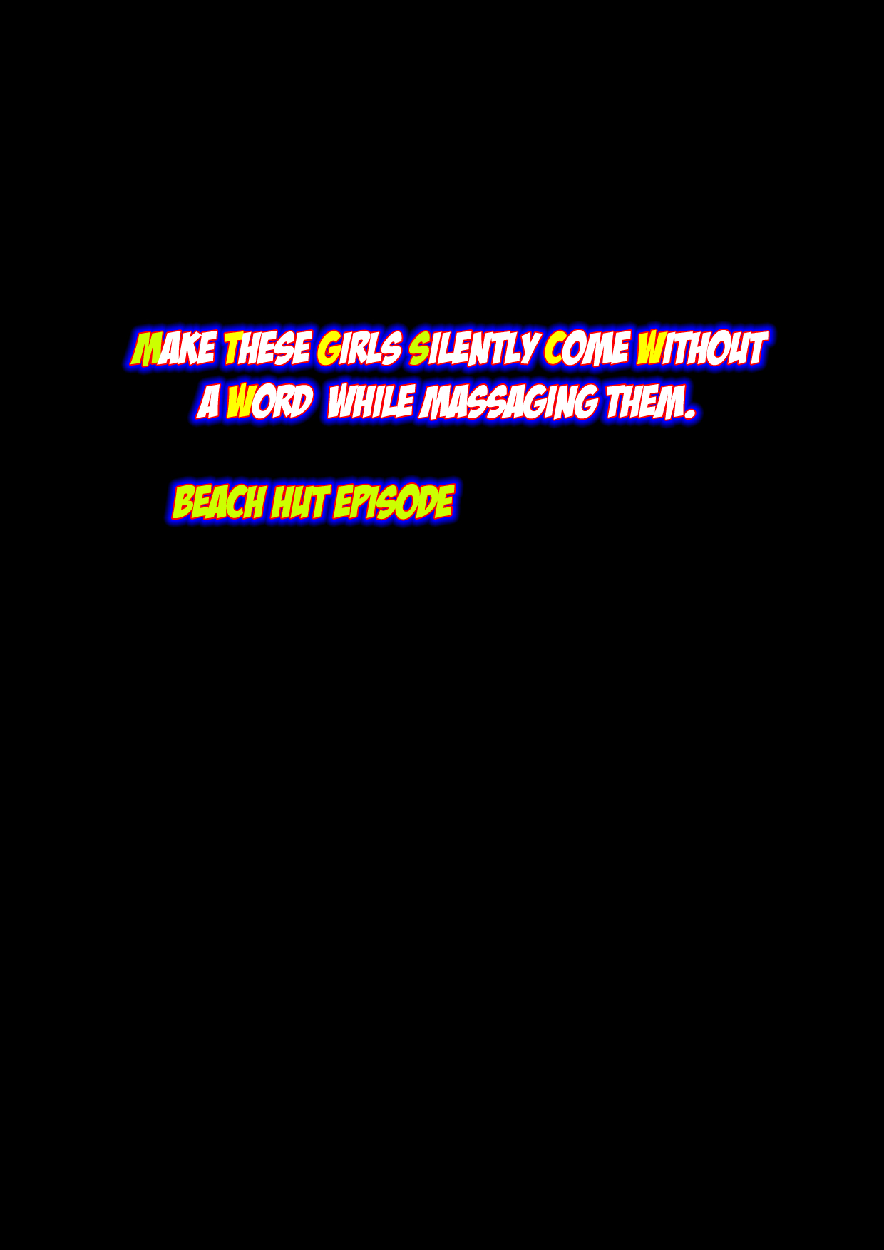 Koe no Dasenai Joukyou de Massage de Ika Sareru Onna-tachi ~Umi no Ya Hen~ | Make These Girls Silently Come without a Word While Massaging Them ~Beach Hut Episode~ page 10 full