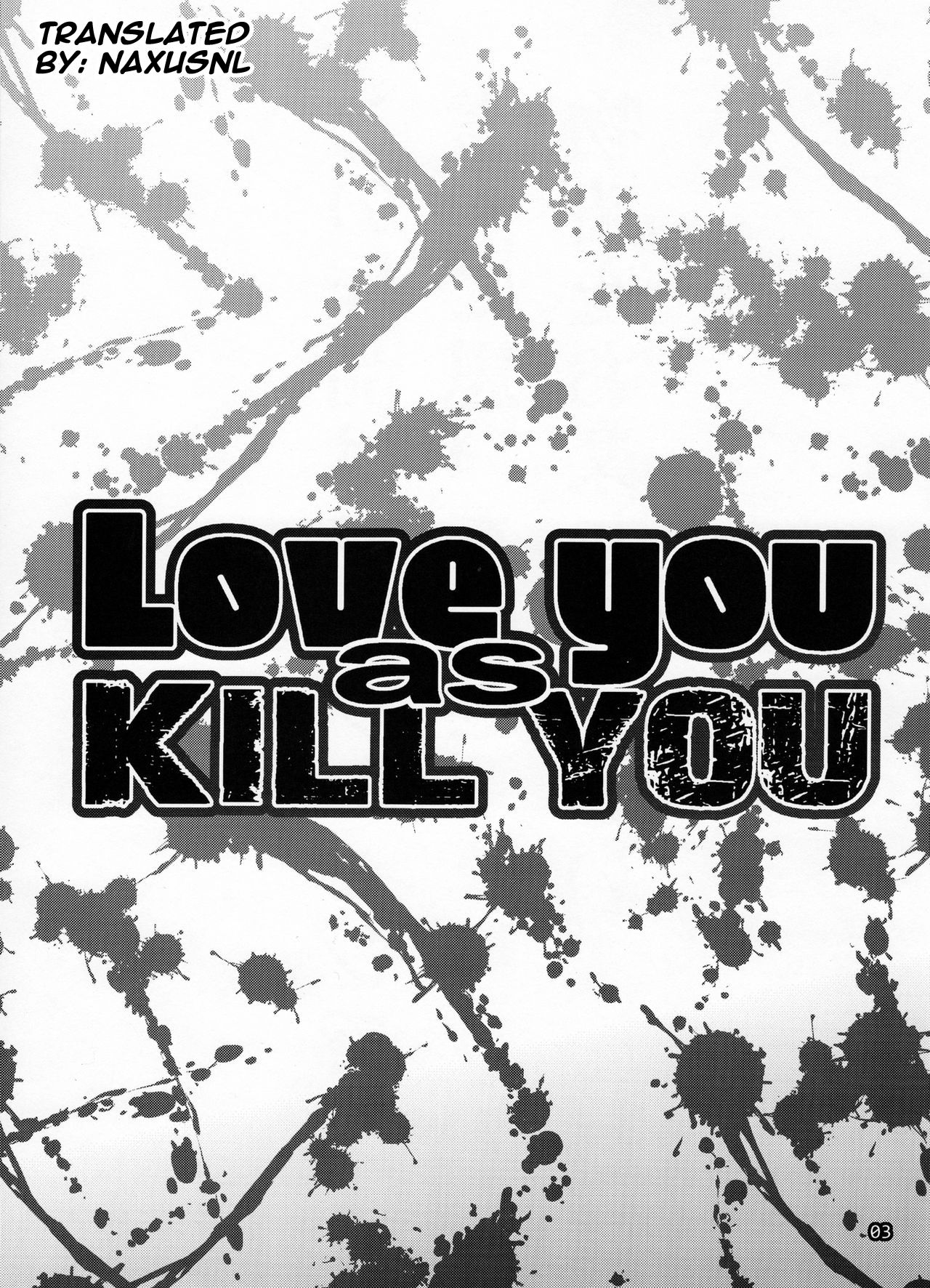 Love you as Kill you page 2 full