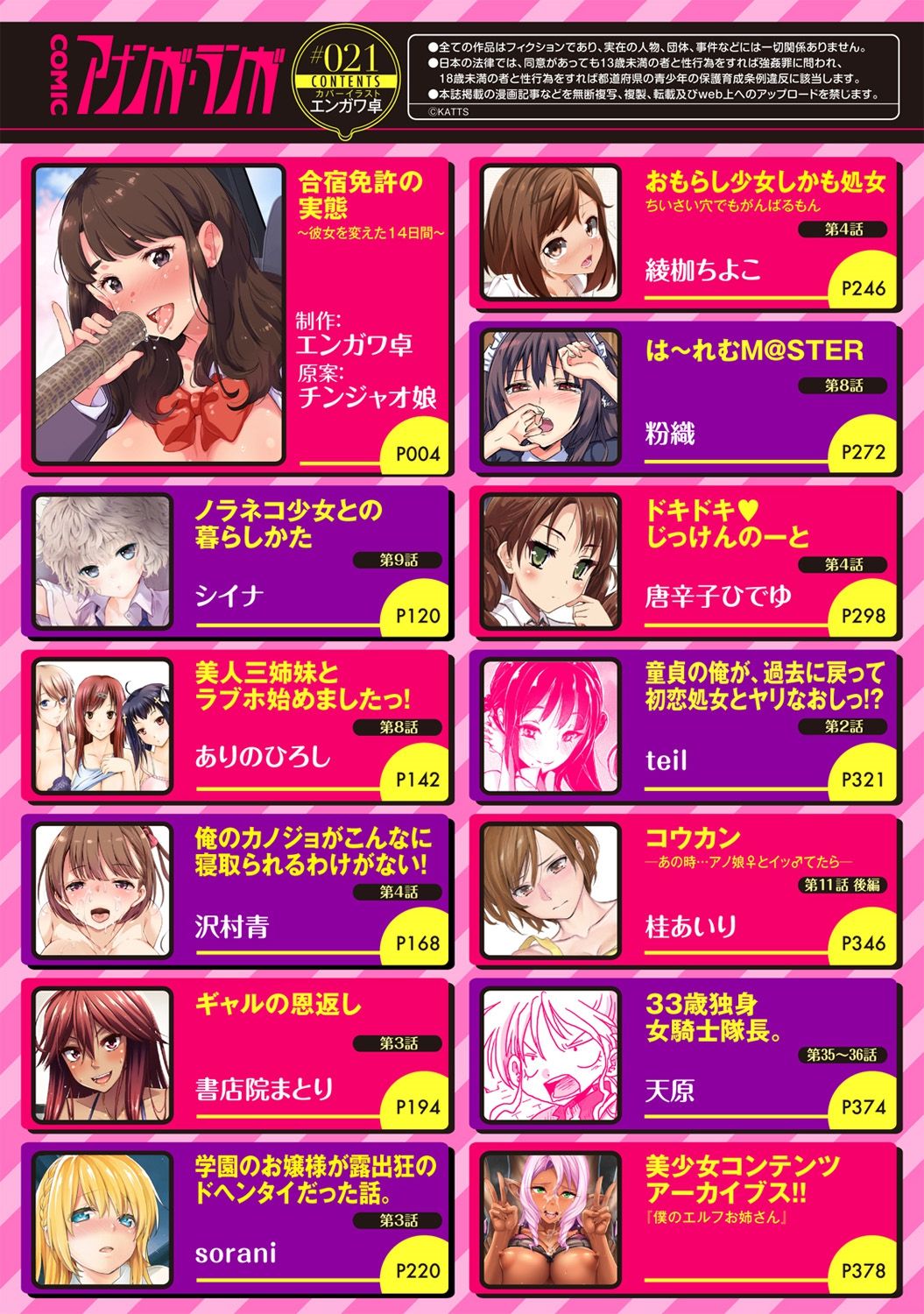 COMIC Ananga Ranga Vol. 21 page 3 full