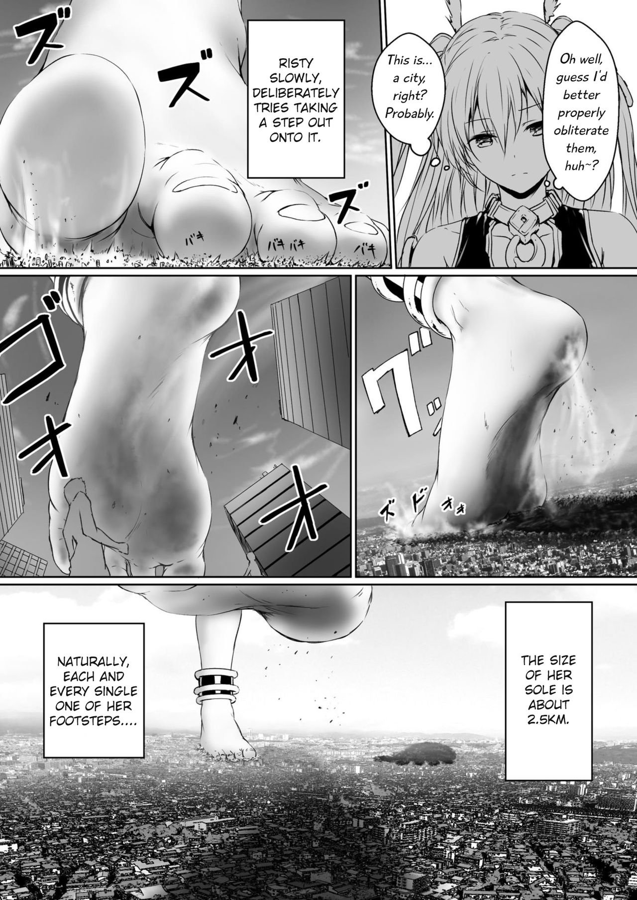 Chikyuu no Jinrui wa Kujo Taishou ni Narimashita | Earth's Human Race Disinfection page 8 full