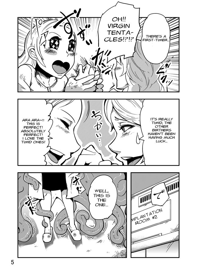 Odoru! Shokushu Kenkyuujo "Naedoko" Hen | Dance! Tentacle Research Center - Seedbed-hen page 5 full