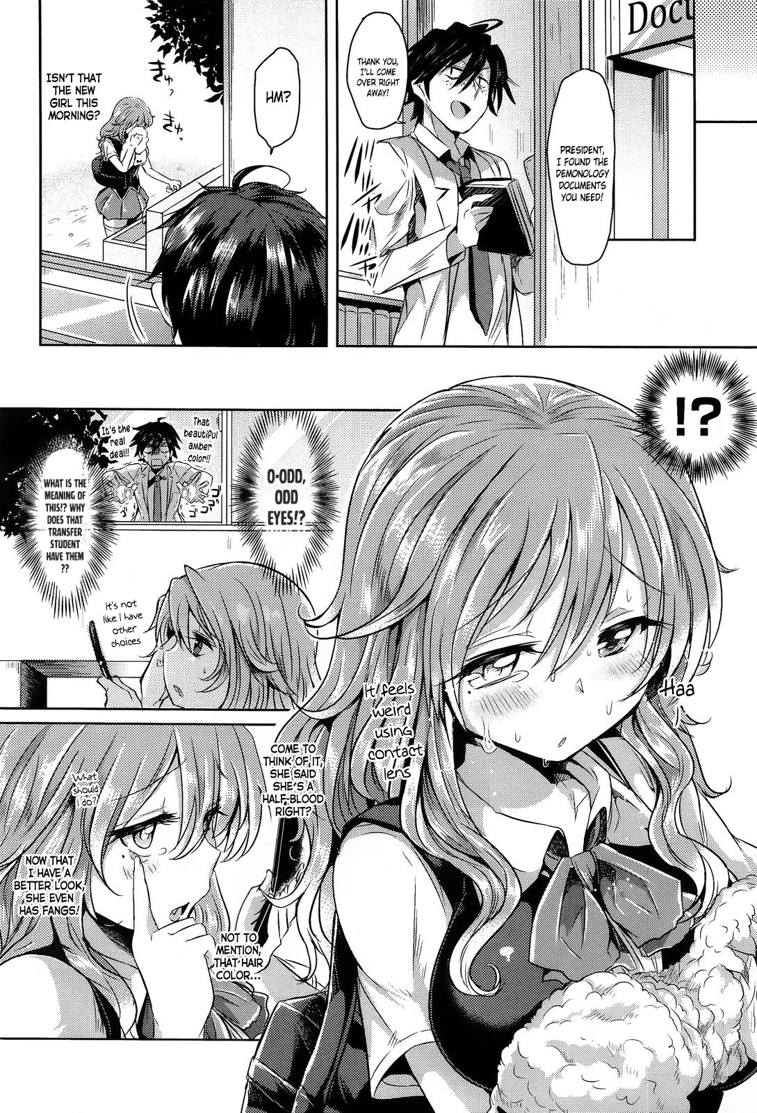 Totsuzen daga Tenkousei wa 〇〇 kamo Shirenai | This is sudden, but the transfer student may be a 〇〇 page 2 full