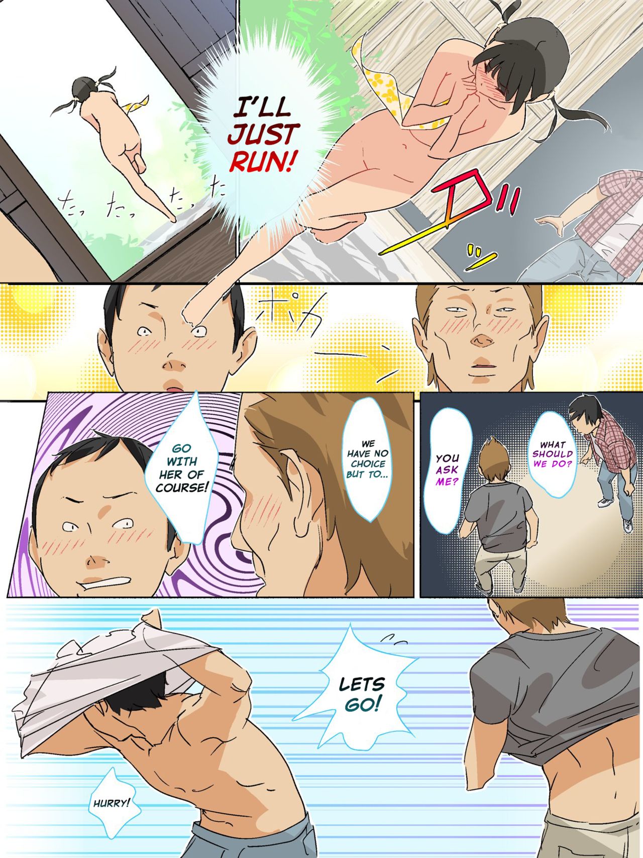 Boro Onsen nite Haekake 3-nengo | At a Run Down Hotspring page 8 full