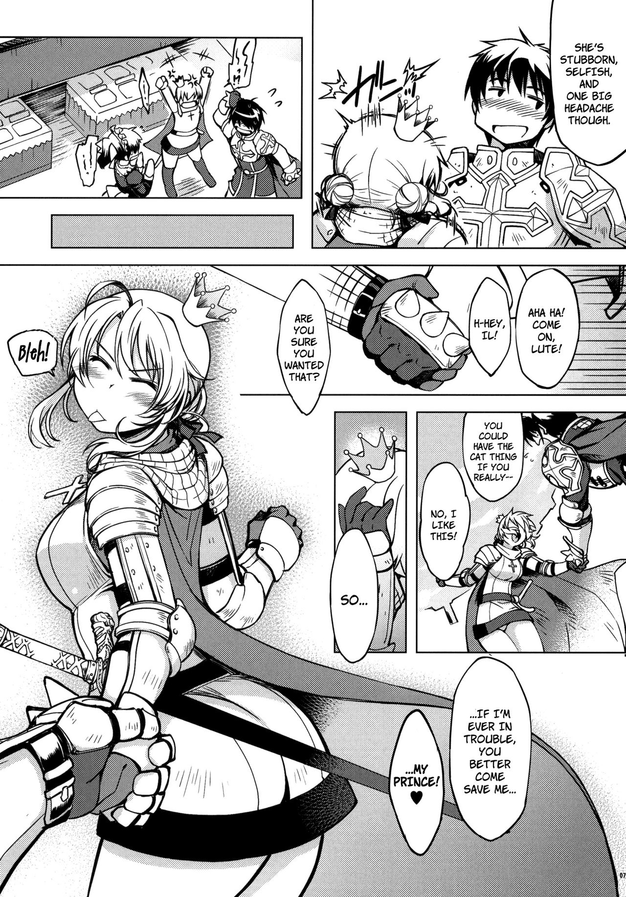 Hime Kishi Tame 2 | Princess Knight Taming 2 page 6 full