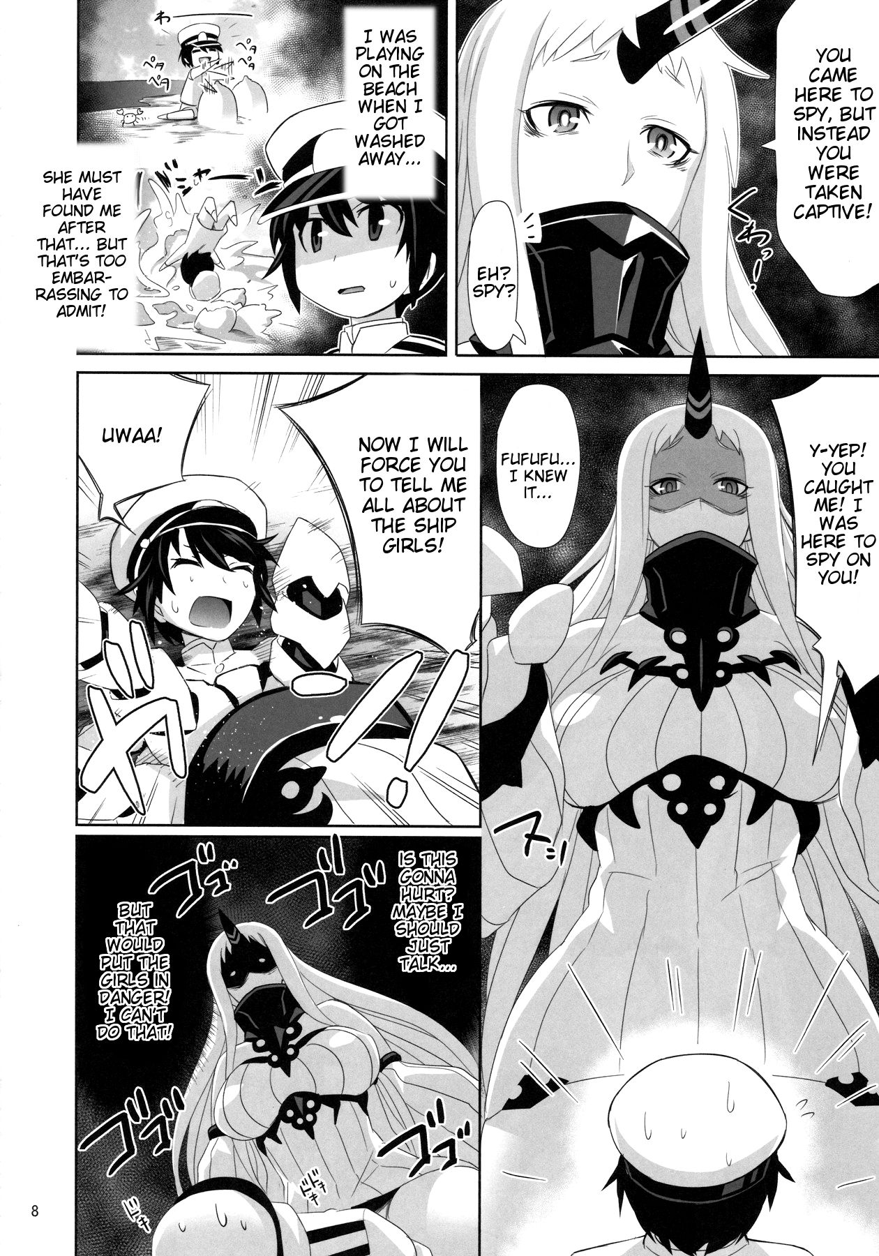 Shounen Teitoku wa Kouwan Seiki ni Torawareteshimaimashita page 8 full