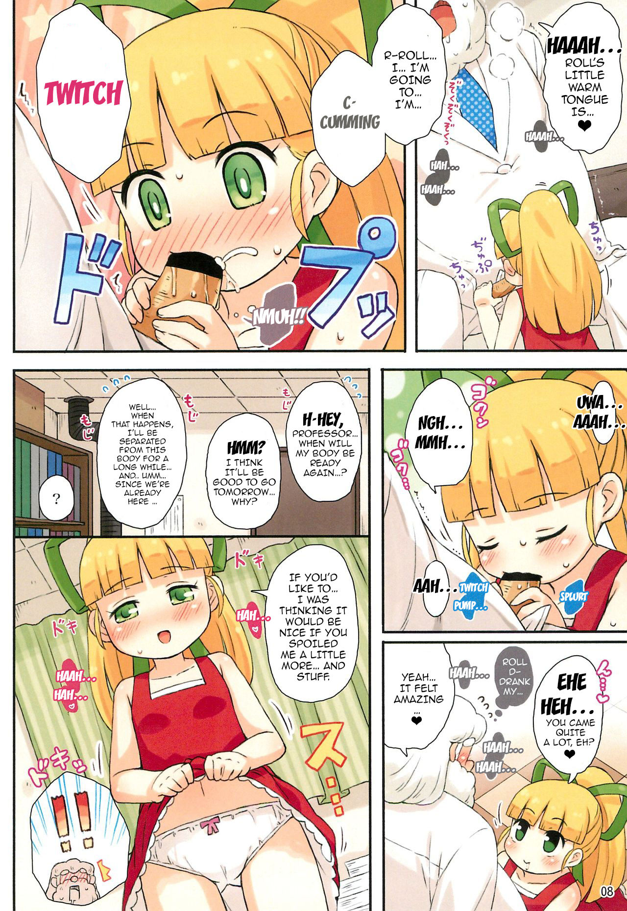 Roll-chan to Hakase no Nichijou page 8 full