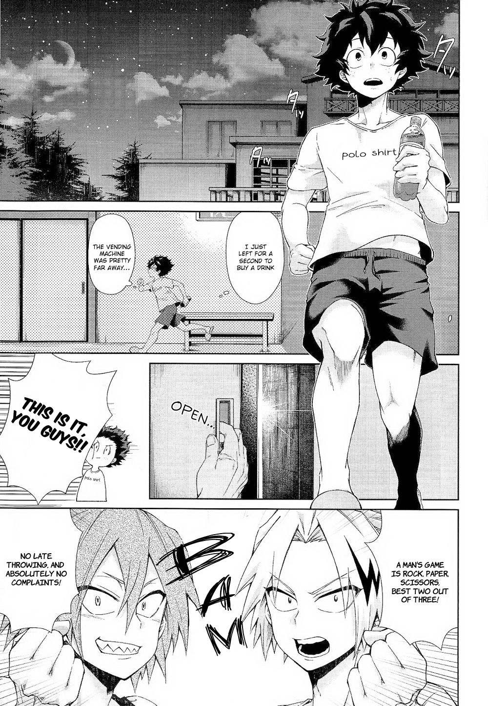 Yoru wa Mijikashi Koiseyo Shounen page 5 full