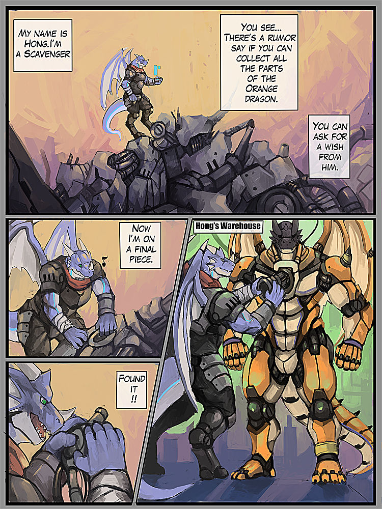 A Dragon Wish page 1 full