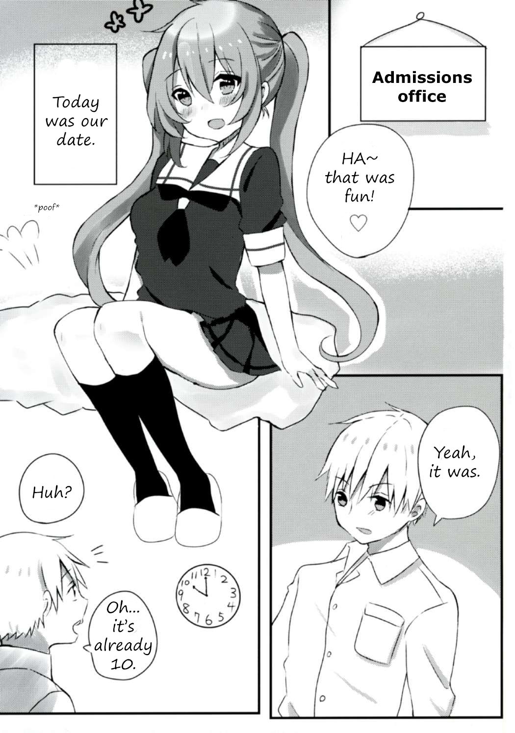 Murasame-chan wa Kiss ga Shitai | Murasame-chan wants to kiss page 2 full