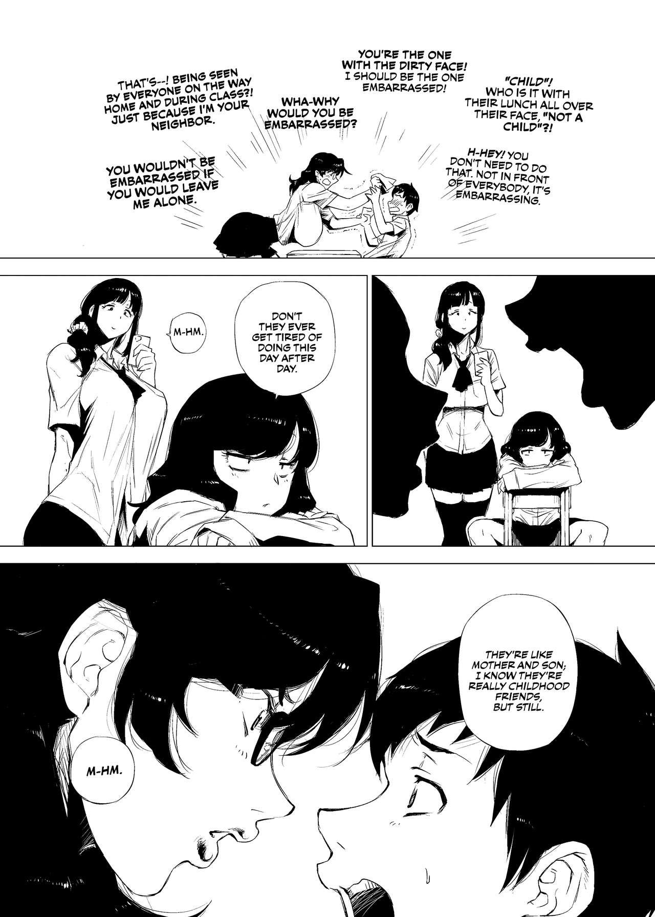 Jukujoshikousei. page 3 full