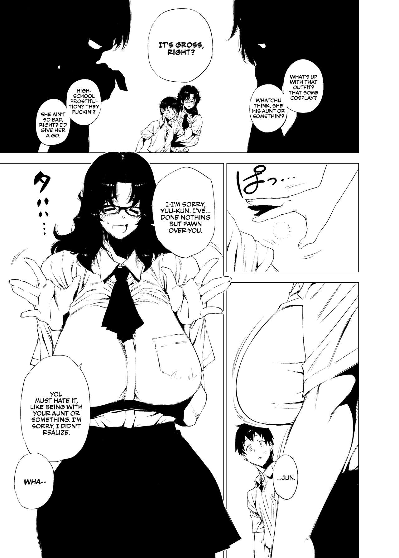 Jukujoshikousei. page 6 full