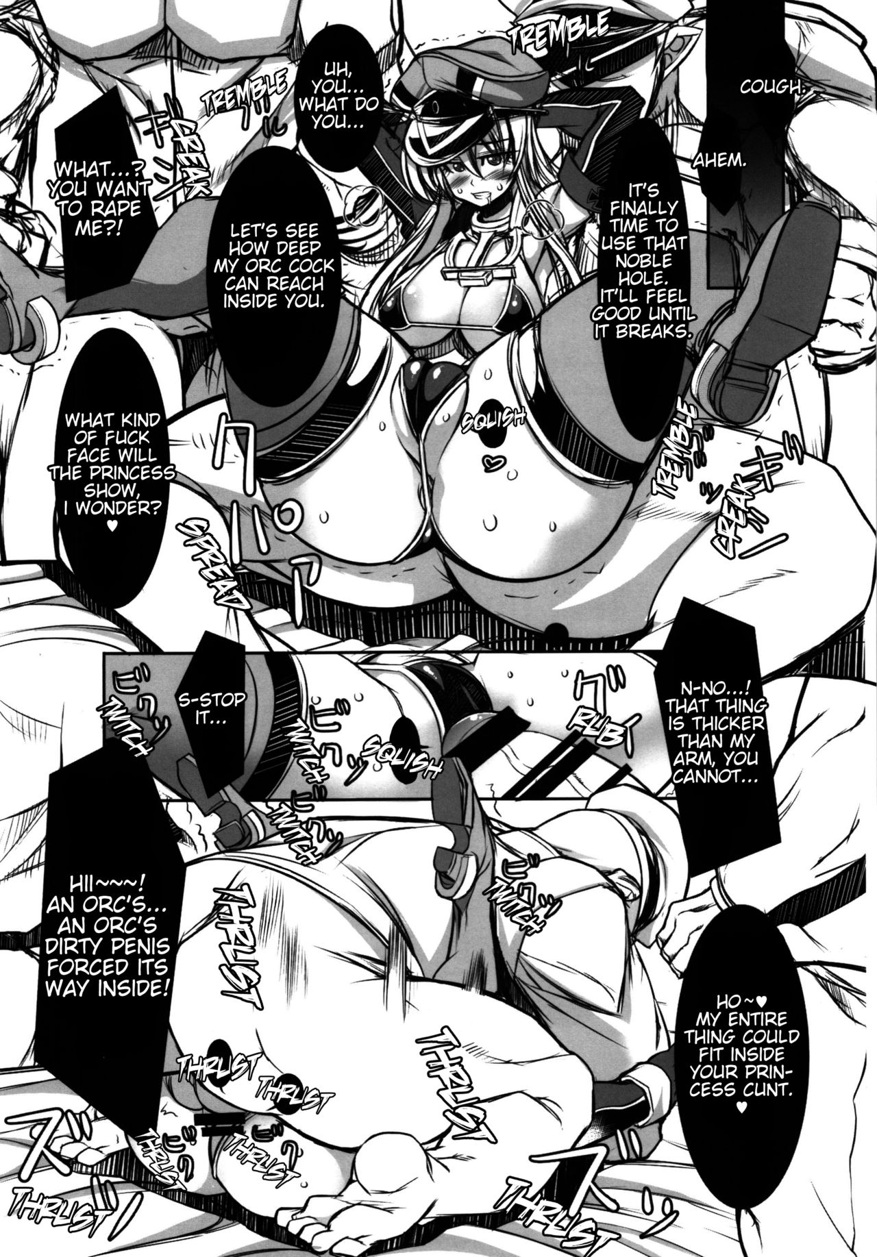 Himekishi Senkan Bismarck Toraware no Himesenkan | The Captured Princess Knight Battleship Bismarck page 7 full