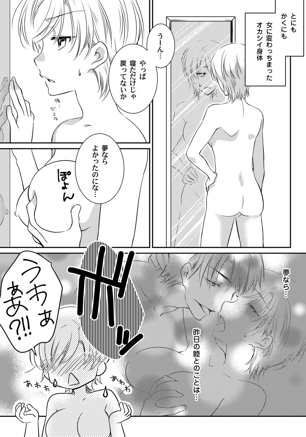 Koisuru Nyotaika Chuuihou-Onna no ko no karada de nuresugiyabai-! Chapter 2 ichiban no shinyuu no...hazu page 4 full