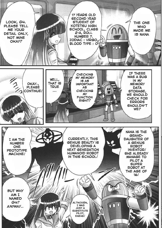 Sailor Fuku ni Chiren Robo Yokubou Kairo | Sailor uniform girl and the perverted robot Ch. 1 page 4 full