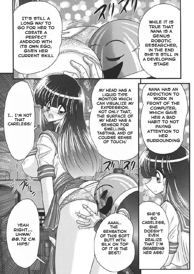 Sailor Fuku ni Chiren Robo Yokubou Kairo | Sailor uniform girl and the perverted robot Ch. 1 page 7 full