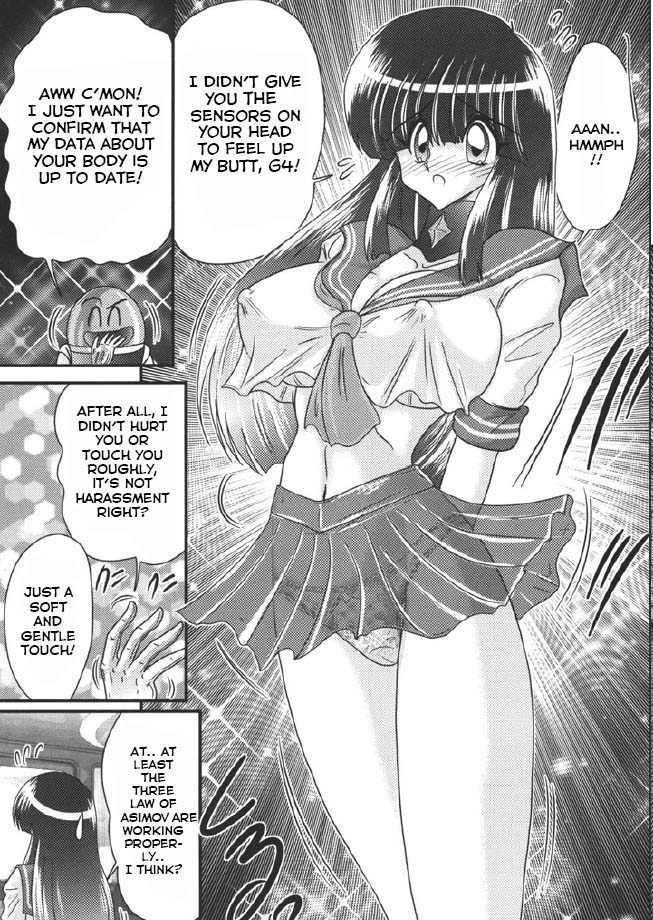 Sailor Fuku ni Chiren Robo Yokubou Kairo | Sailor uniform girl and the perverted robot Ch. 1 page 8 full