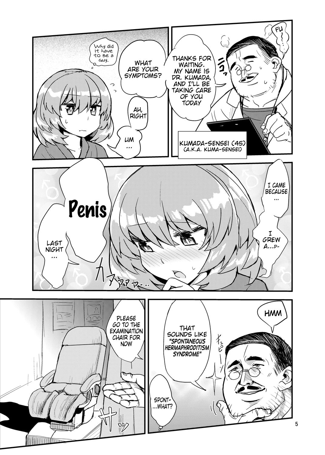 Futanari Shinsatsu Time page 4 full