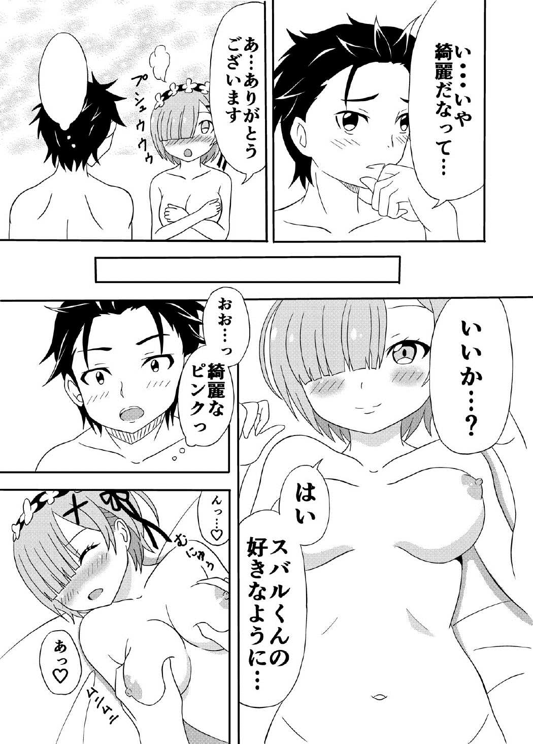 Rem ga Subaru-kun to... page 10 full