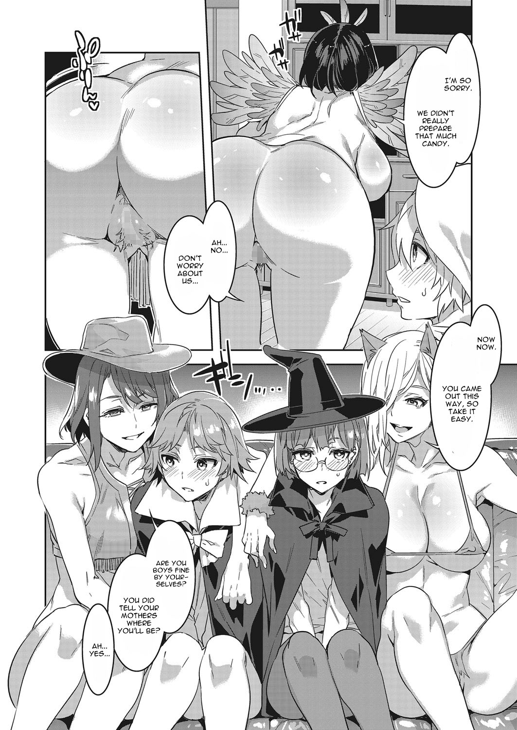 Souma Ikka no Halloween page 4 full