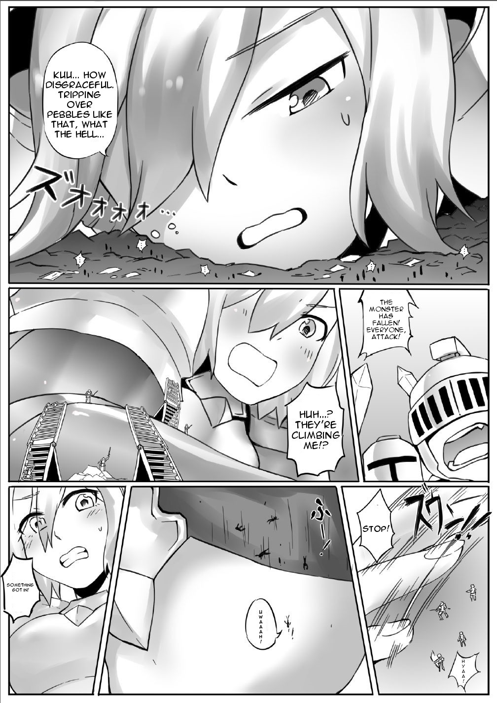 Kyodai Onna Kishi, Teikoku ni Mairu | A Giant Female Knight Goes to the Empire page 10 full