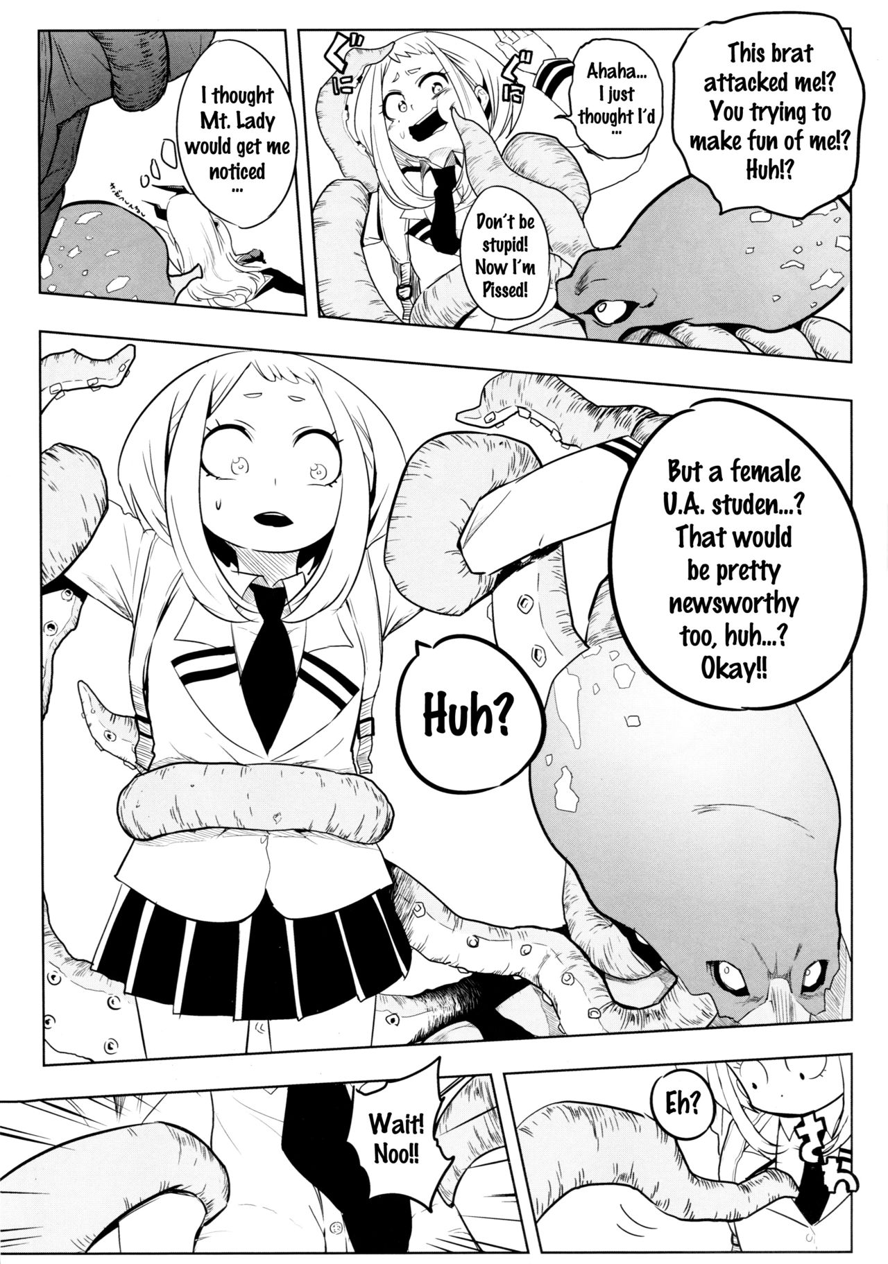 Saredo Uraraka ni! Ikari no Gachimacchi - Still Behave Uraraka! page 10 full