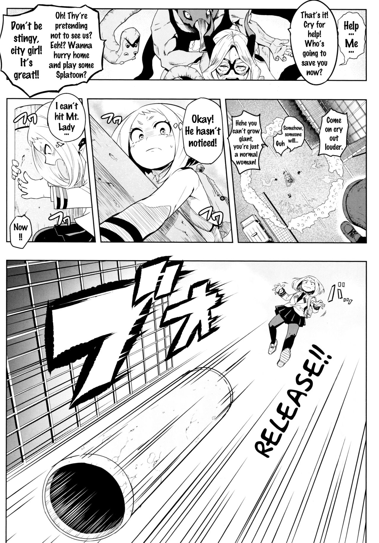 Saredo Uraraka ni! Ikari no Gachimacchi - Still Behave Uraraka! page 7 full