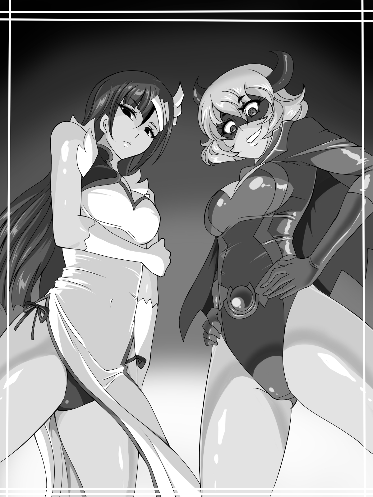 Hero no Yuuutsu Routine Choukyou Hen Kouhen Futari no Onna Kanbu ni Amayakasare Sagesumasareru Shota Hero page 2 full