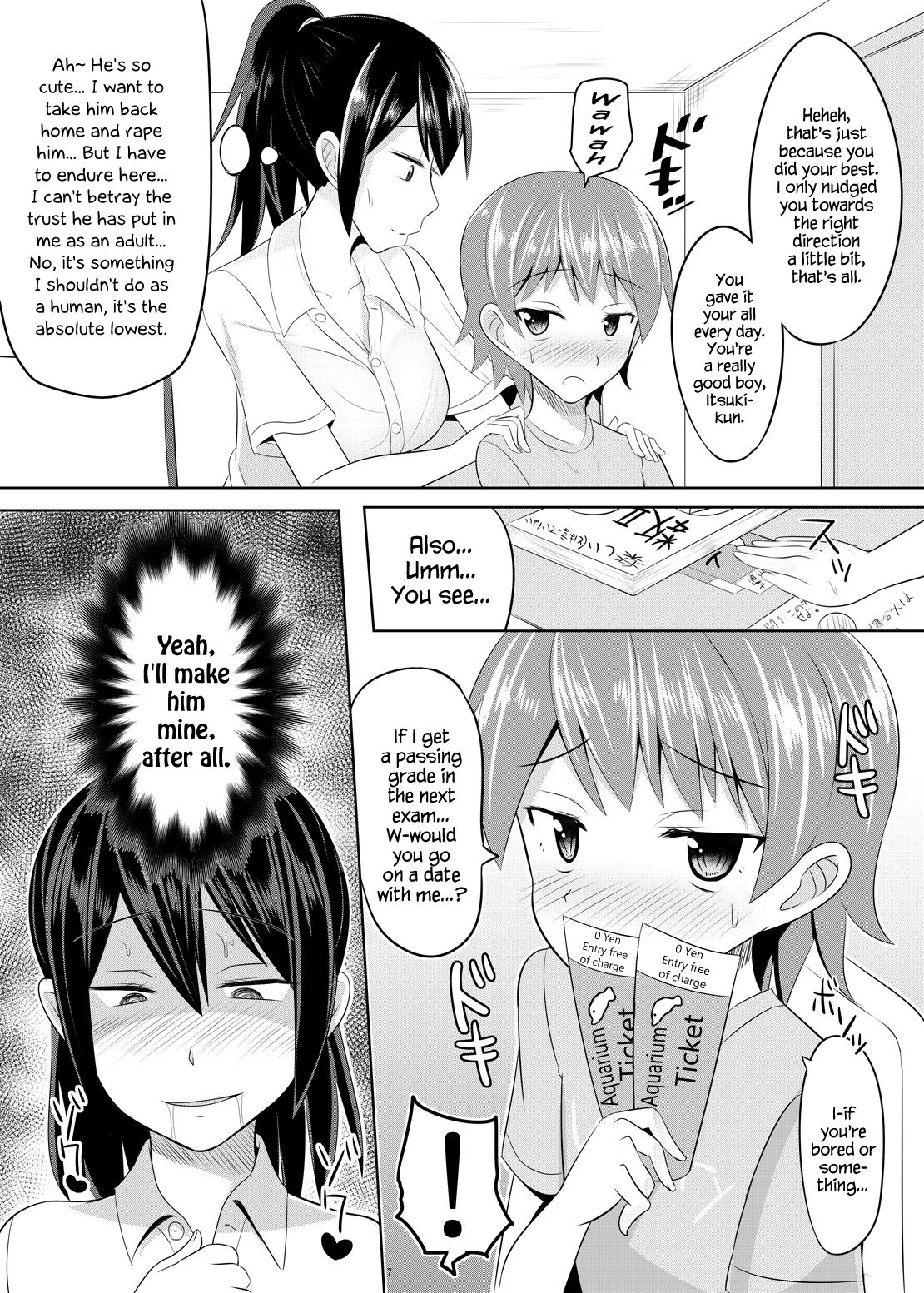 Do-S na Onee-san ga Shota o Youshanaku Choukyou shite Pet ni suru Hon | Extremely Sadistic Oneesan Mercilessly Disciplines A Shota Into Her Pet page 6 full